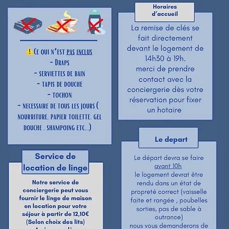Superbe T2, 4 Pers , Parking Gratuit Apartment